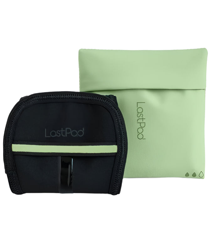 Lastpad Medium Reusable Sanitary Pad_ Green – Buy Now at Healtsy