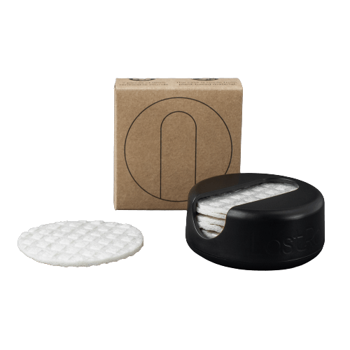 Lastround L Reusable Makeup Remover Disk_ Black Box (x7 units) – Buy Now at Healtsy
