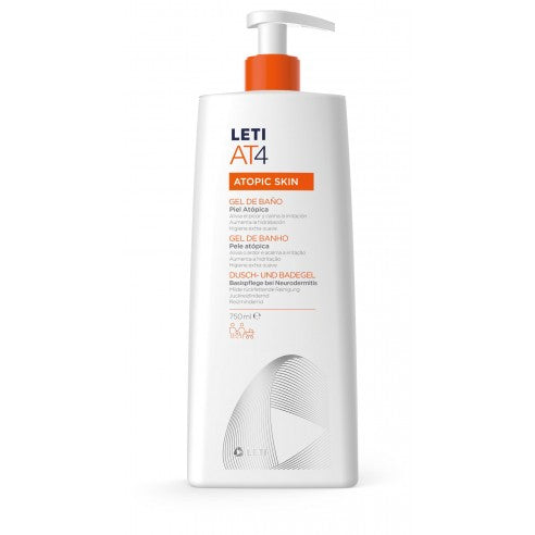 Letiat4 Shower Gel for Atopic Skin - 750ml (Special Price) - Healtsy