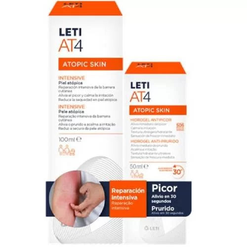 LetiAT4 Intensive Cream - 100ml + Pruritus Hydrogel - 50ml - Healtsy