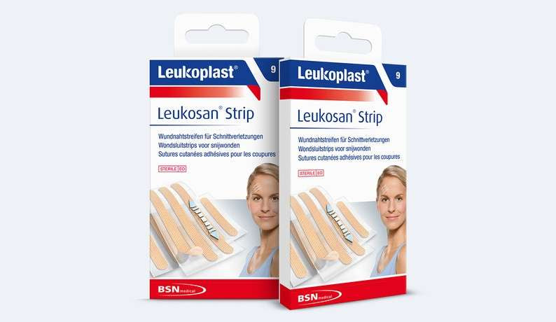 Leukosan Strip_6X38mm (x6 units) + 6X75mm (x3 units) - Healtsy