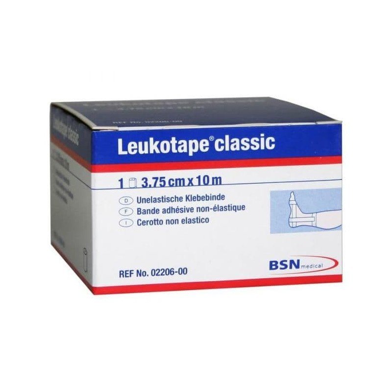 Leukotape Classic Adhesive Tape - 10m X 3,8cm X 5 – Buy Now at Healtsy