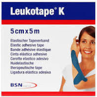 Leukotape K Adhesive Elastic Bandage - 5x5cm (Light Blue) - Healtsy