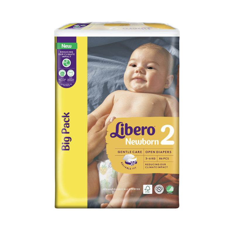 Libero Newborn_Size 2 _ 3-6Kg (x86 diapers) - Healtsy