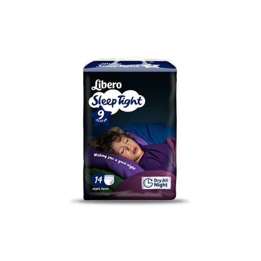 Libero Sleeptigh Absorbent Underwear_ 22-37Kg_ T9 (x10 units) - Healtsy