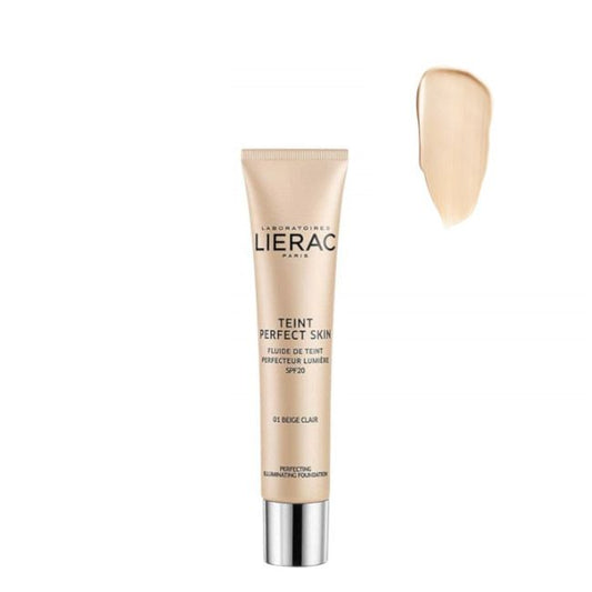 Lierac Teint Perfect Skin Fluido_ Light Beige - 30ml – Buy Now at Healtsy