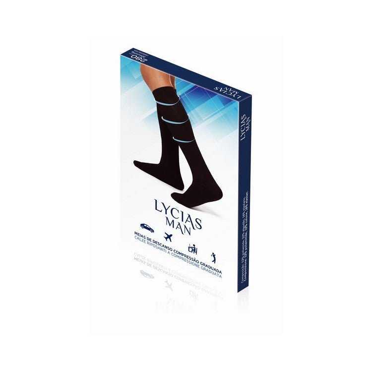 Lycias Man Sock _ Size1_ Black – Buy Now at Healtsy