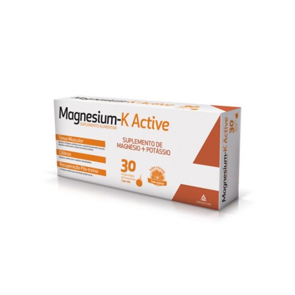 Magnesium K Active Effervescent Tablets (x30 units) – Buy Now at Healtsy