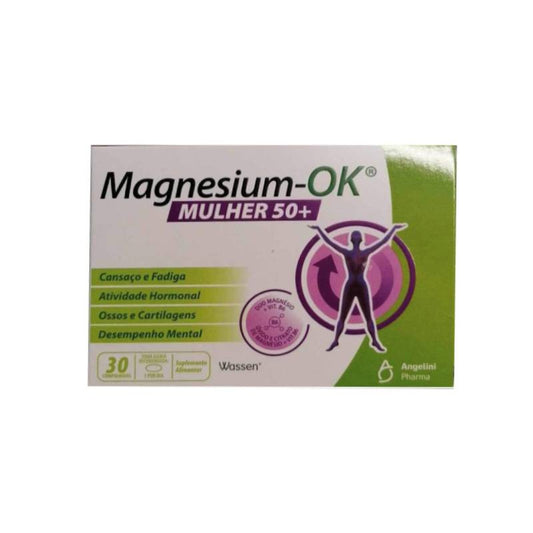 Magnesium-Ok Woman 50+ (x30 pills) - Healtsy