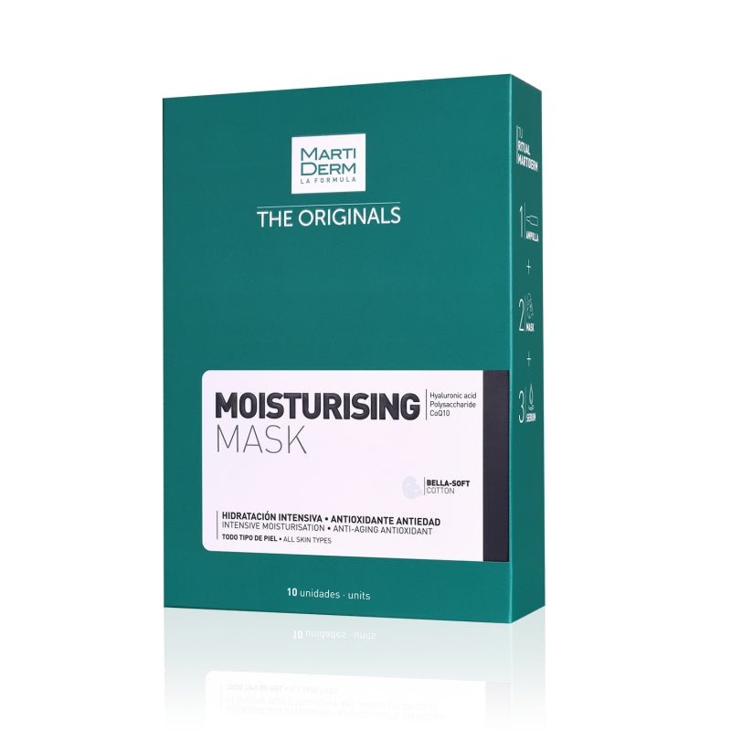 Martiderm Moisturising Mask - 10 masks – Buy Now at Healtsy