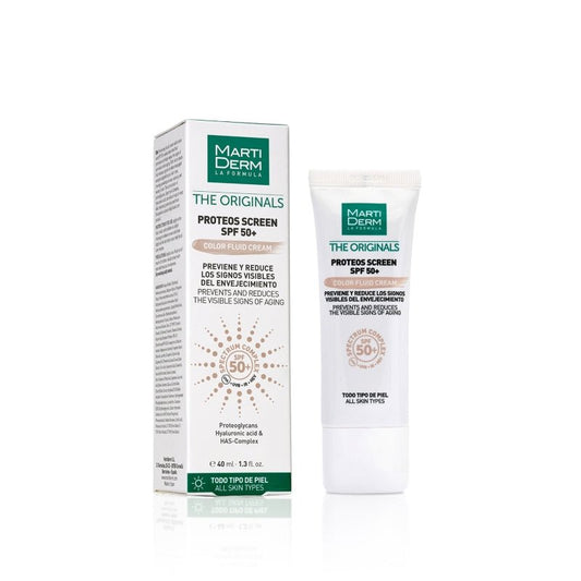 Martiderm Proteos Screen Color Fluid Cream SPF50+ - 40ml – Buy Now at Healtsy