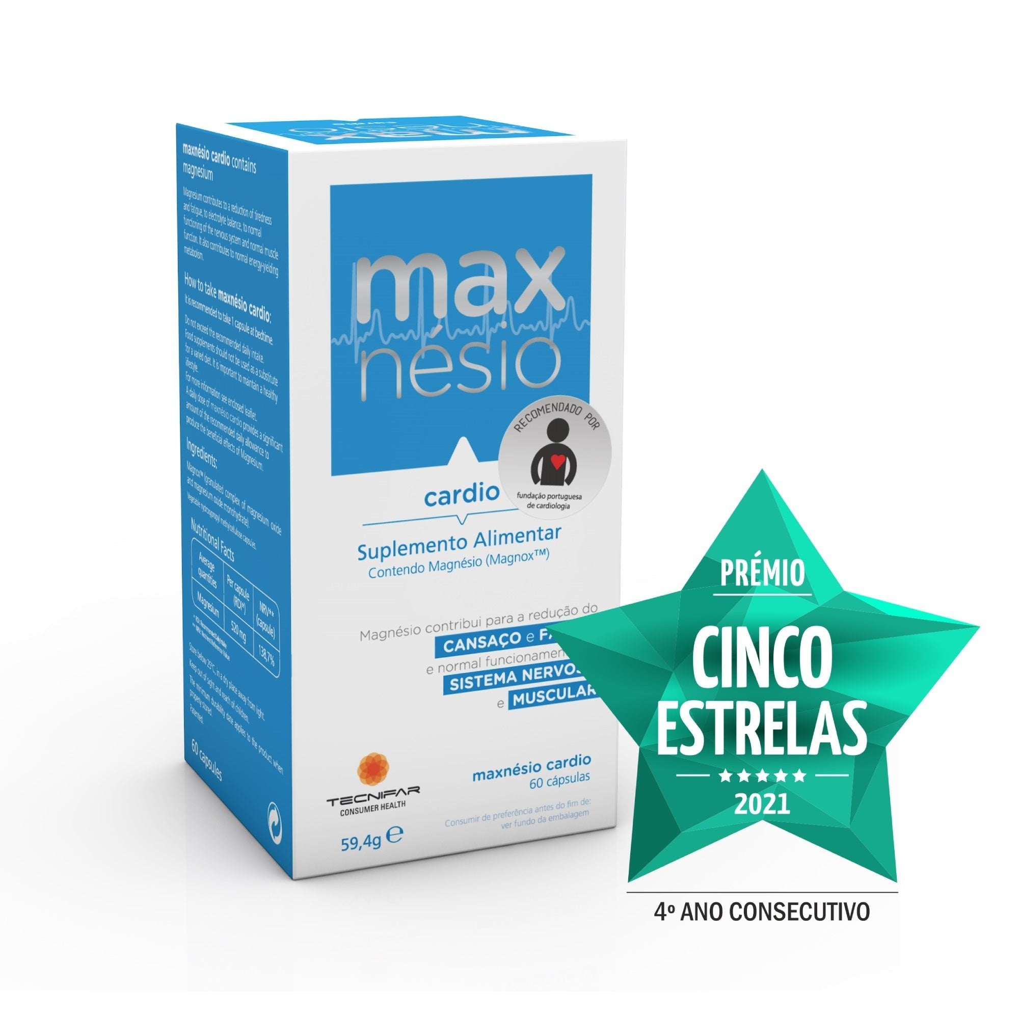 Maxnesium Cardio (x60 capsules) – Buy Now at Healtsy