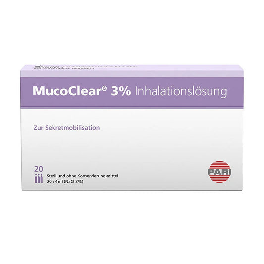 Mucoclear 3% Hypertonic Saline Inhalation Solution - Healtsy