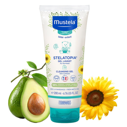 Mustela Baby Atopic Skin Stelatopia Washing Gel - 200 ml – Buy Now at Healtsy