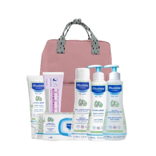 Mustela Baby Maternity Backpack_Pink  (Promotion) - Healtsy