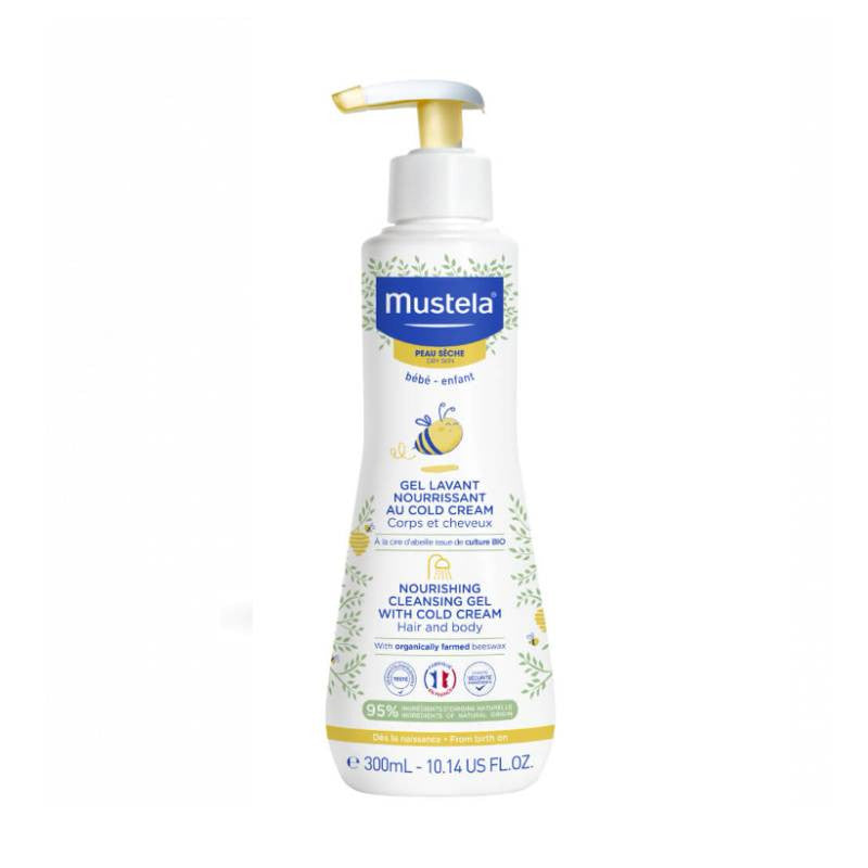 Mustela Baby Washing Gel Cold Cream - 300ml - Healtsy