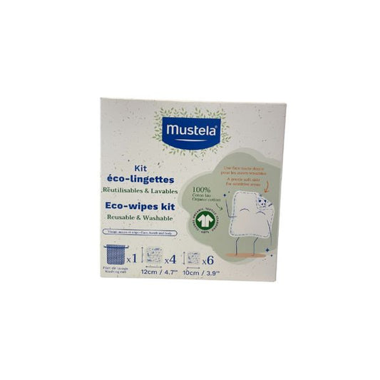 Mustela Baby Eco Towels Reusable Kit (x10 pieces) - Healtsy