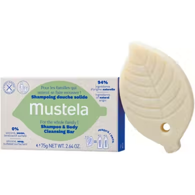 Mustela Normal Skin Solid Body/Hair Soap - 75g - Healtsy