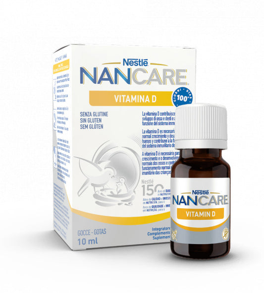 Nancare Vit D Drops - 10ml - Healtsy
