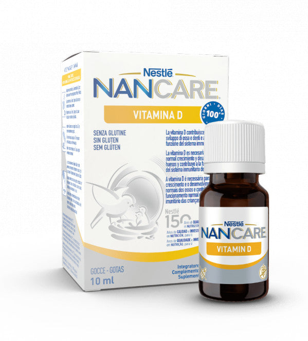 Nancare Vit D Drops - 10ml - Healtsy