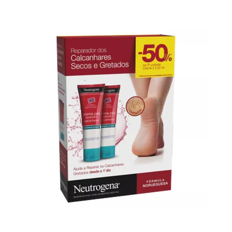 Neutrogena Foot Cream Cracked Heels - 50ml (Double Pack) – Buy Now at Healtsy