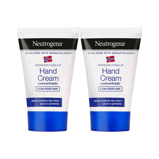 Neutrogena Hands Cream Concentrated with Perfume - 50ml (Double Pack) – Buy Now at Healtsy