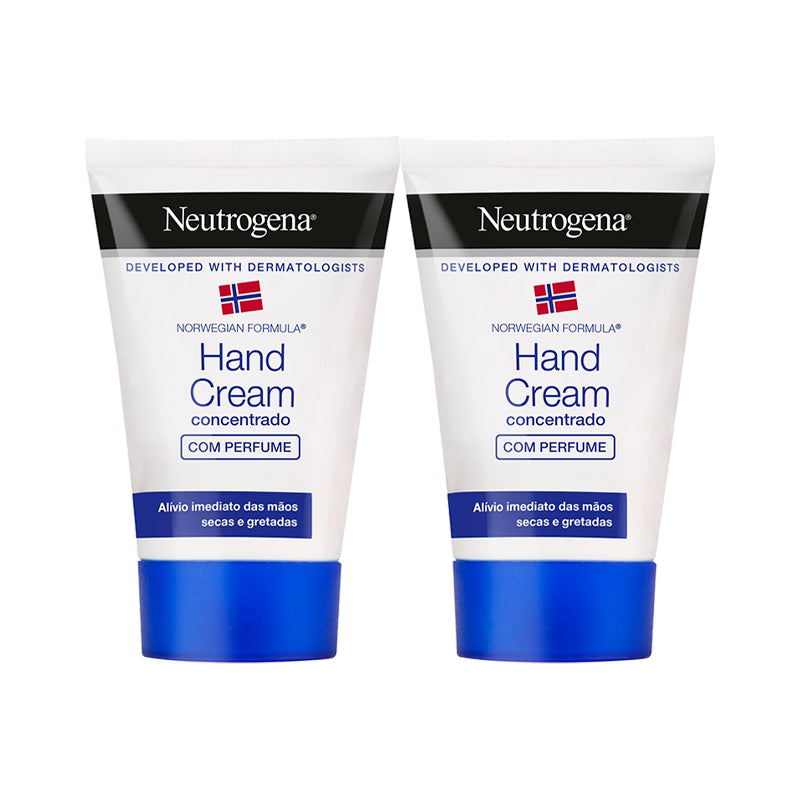 Neutrogena Hands Cream Concentrated with Perfume - 50ml (Double Pack) - Healtsy