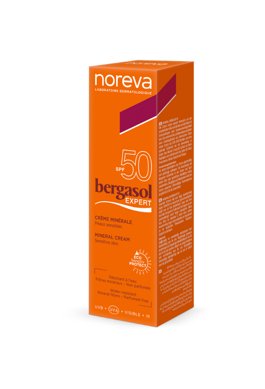 Noreva Bergasol Expert Mineral Cream SPF50 - 40ml - Healtsy