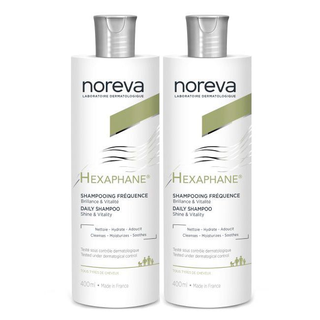 Noreva Hexaphane Shampoo frequency - 400 ml (Duo) – Buy Now at Healtsy