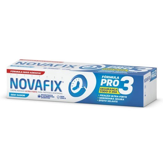 Novafix Pro3 Flavorless Prosthesis Adhesive Cream - 50g – Buy Now at Healtsy