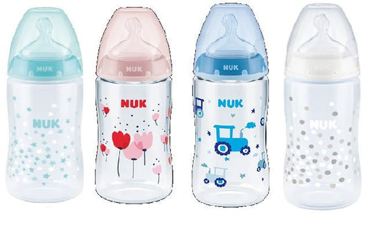 Nuk First Choice Bottle_ Silicone_Indication Temperature_0 - 6months - 300ml – Buy Now at Healtsy