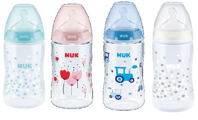 Nuk First Choice Bottle_ Silicone_Indication Temperature_0 - 6months - 300ml – Buy Now at Healtsy
