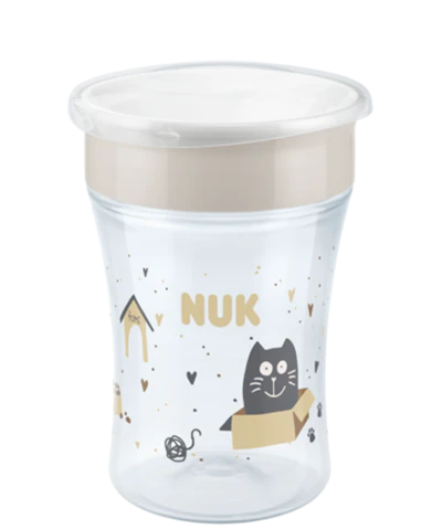 Nuk Magic Cup Cats & Dogs_ 8M+ - 230ml - Healtsy