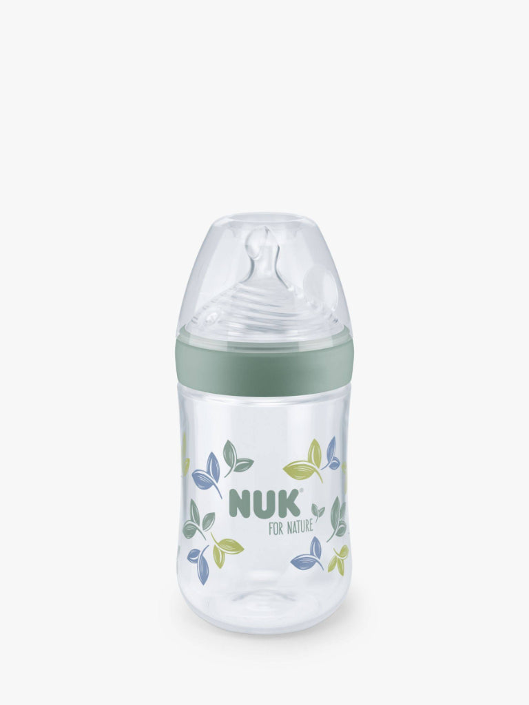 Nuk Nature Baby Bottle Temperature Indicator_ Size. M _ Green - 150ml - Healtsy