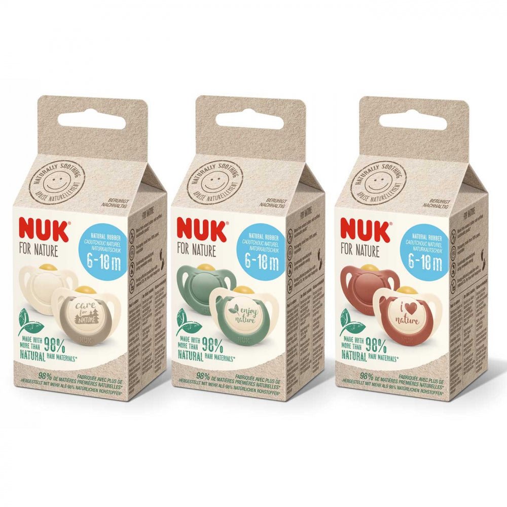 Nuk Nature Latex Pacifier_Size 2_6 - 18M (x2 units) – Buy Now at Healtsy