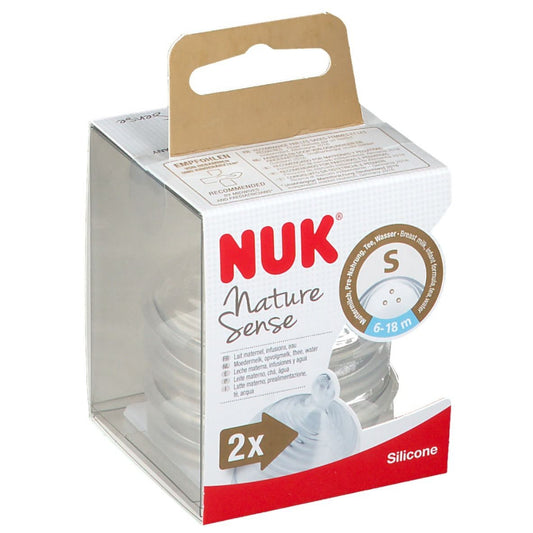 Nuk Nature Teat Silicone_S (x2 units) - Healtsy