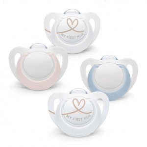 Nuk Star Silicone Pacifier_ Size1_ 0 - 6M (x2 units) – Buy Now at Healtsy