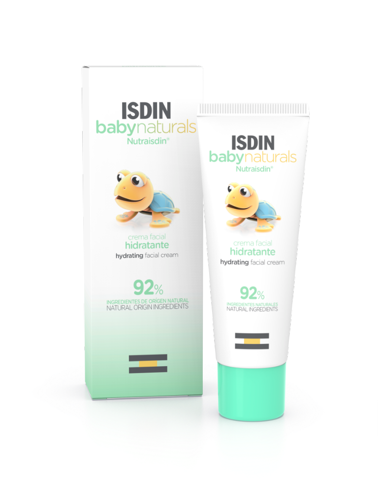 Isdin Baby Naturals Moisturizing Facial Cream - 50ml - Healtsy