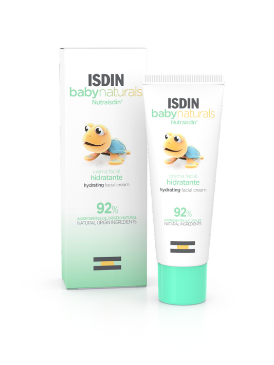 Isdin Baby Naturals Moisturizing Facial Cream - 50ml - Healtsy