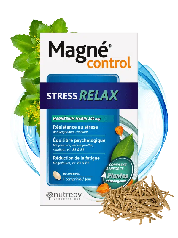 Nutreov Magne Control Stress Relax (x30 pills) - Healtsy