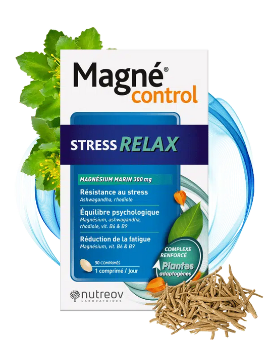 Nutreov Magne Control Stress Relax (x30 pills) - Healtsy