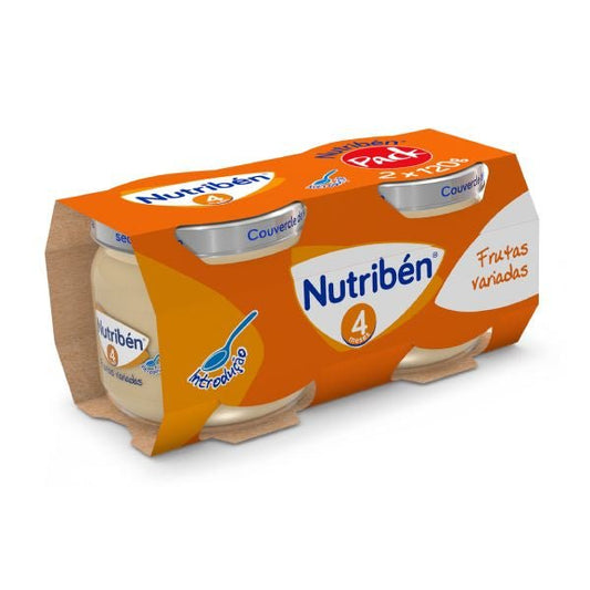 Nutriben Boiao 4 Assorted Fruits - 120g (x2 units) – Buy Now at Healtsy