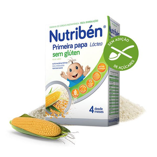 Nutriben First Porridge Flours without Gluten Lactea - 250g - Healtsy