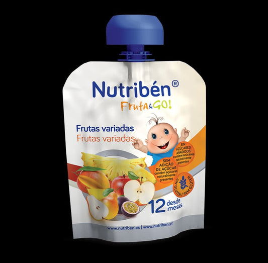 Nutriben Fruit Go Pure_ Assorted Fruits - 90g – Buy Now at Healtsy