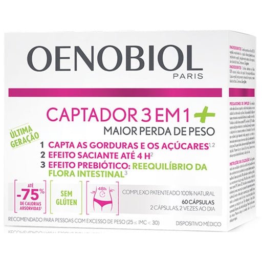 Oenobiol Pickup 3 in 1 Capsules (x60 units) – Buy Now at Healtsy