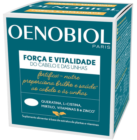 Oenobiol Strength & Vitality Hair & Nails (x60 tablets) - Healtsy