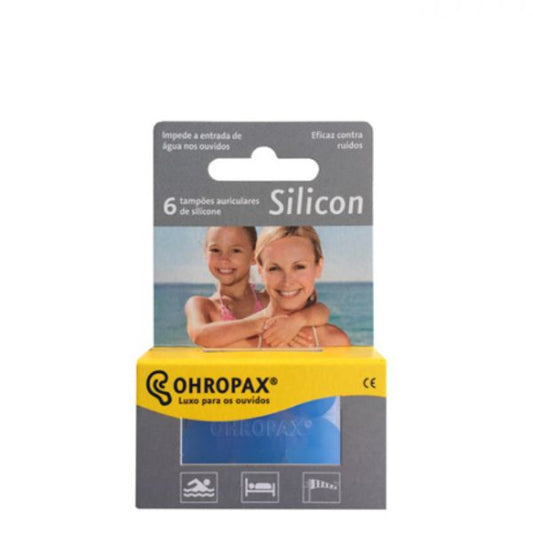 Ohropax Silicone Medical Silicone Earplugs (x6 units) - Healtsy
