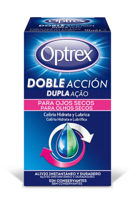 Optrex Dual Action Dry Eye Eye Drops - 10ml - Healtsy