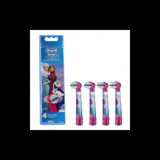 Oral B Kids Frozen Electric Toothbrush Refill (x4 units) - Healtsy