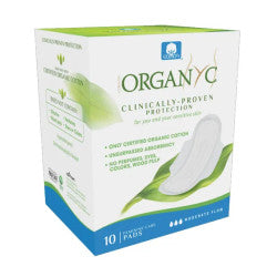 Organyc Moderate Sanitary Pad (x10 sachets) - Healtsy